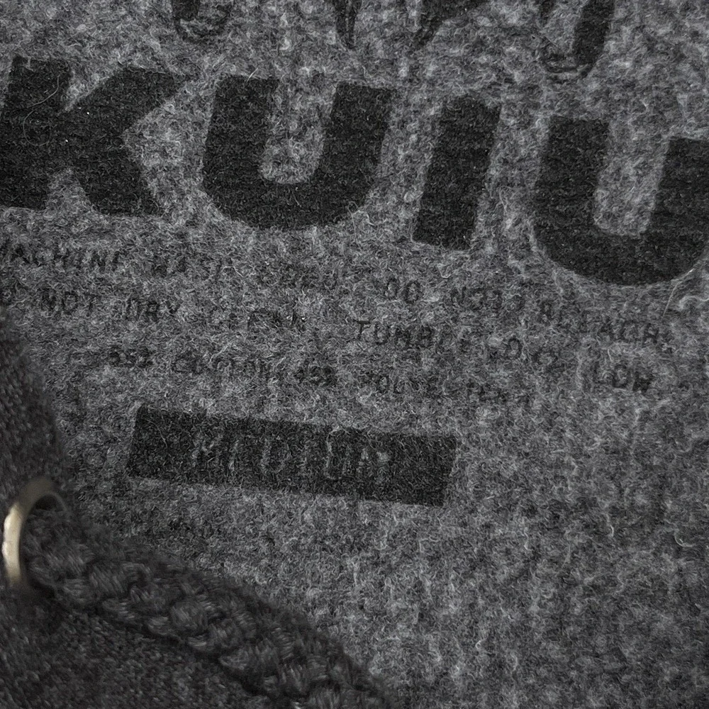 Kuiu Ultralight Hunting Hoodie Mens Medium M Charcoal Gray Pullover Drawstring - Picture 13 of 13